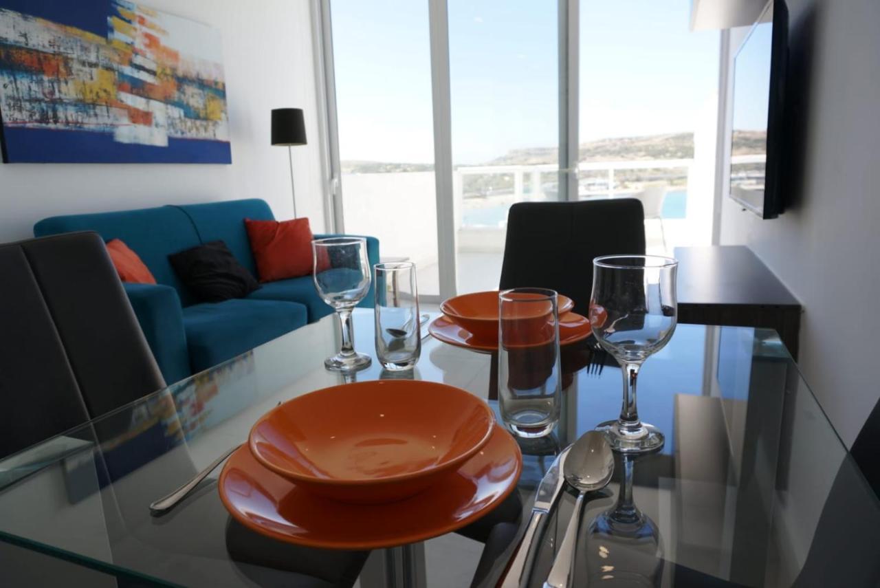 Sea View Penthouse Mellieha Bay Διαμέρισμα Εξωτερικό φωτογραφία